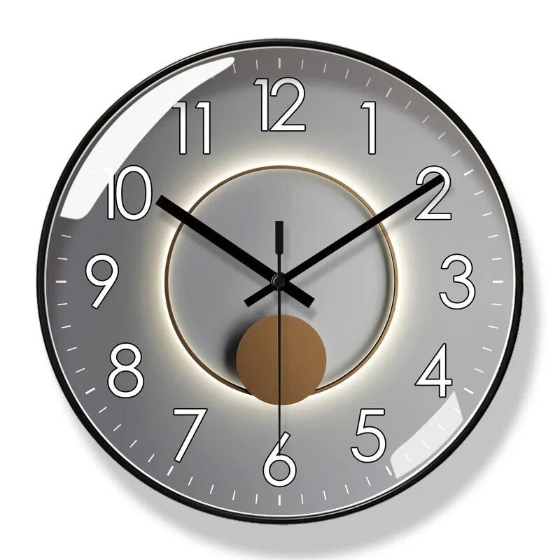 Minimalist Wall Clock | Sleek Design for Home or Office