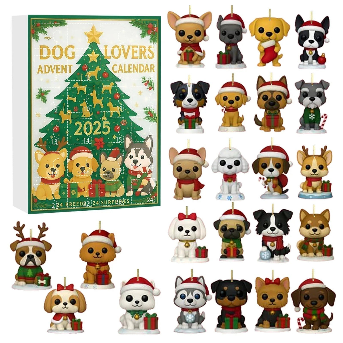 Dog Lovers Advent Calendar | 24 Daily Puppy-Themed Surprises