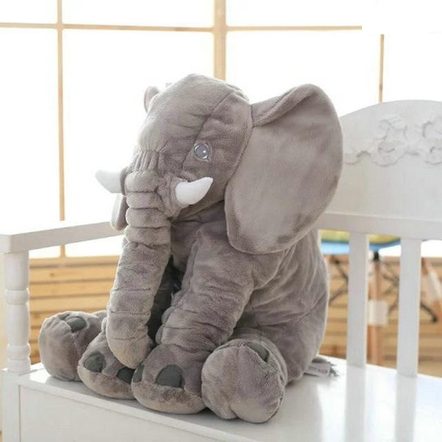 Plush Elephant Baby Pillow | Soft, Cozy, Ideal for Infants