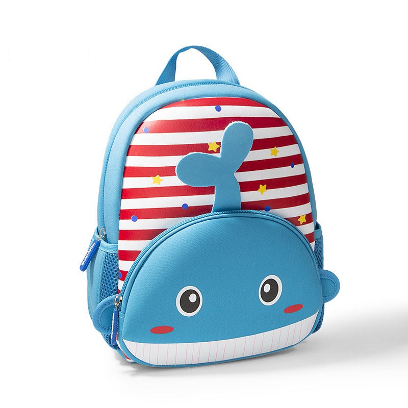 Striped Animal Backpack for Kids | Adorable Design with Fun Colors