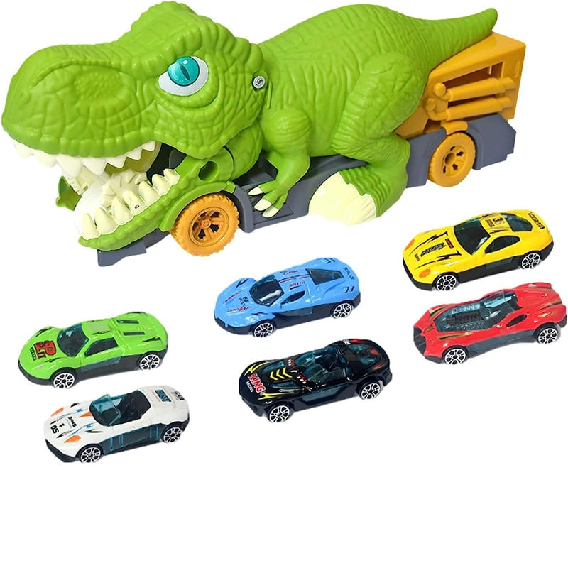 Dinosaur Transport Truck | Loading Ramp and Moving Parts