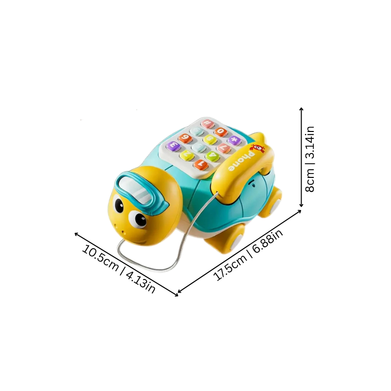 Musical Turtle Toy for Babies | Encourages Crawling and Exploration
