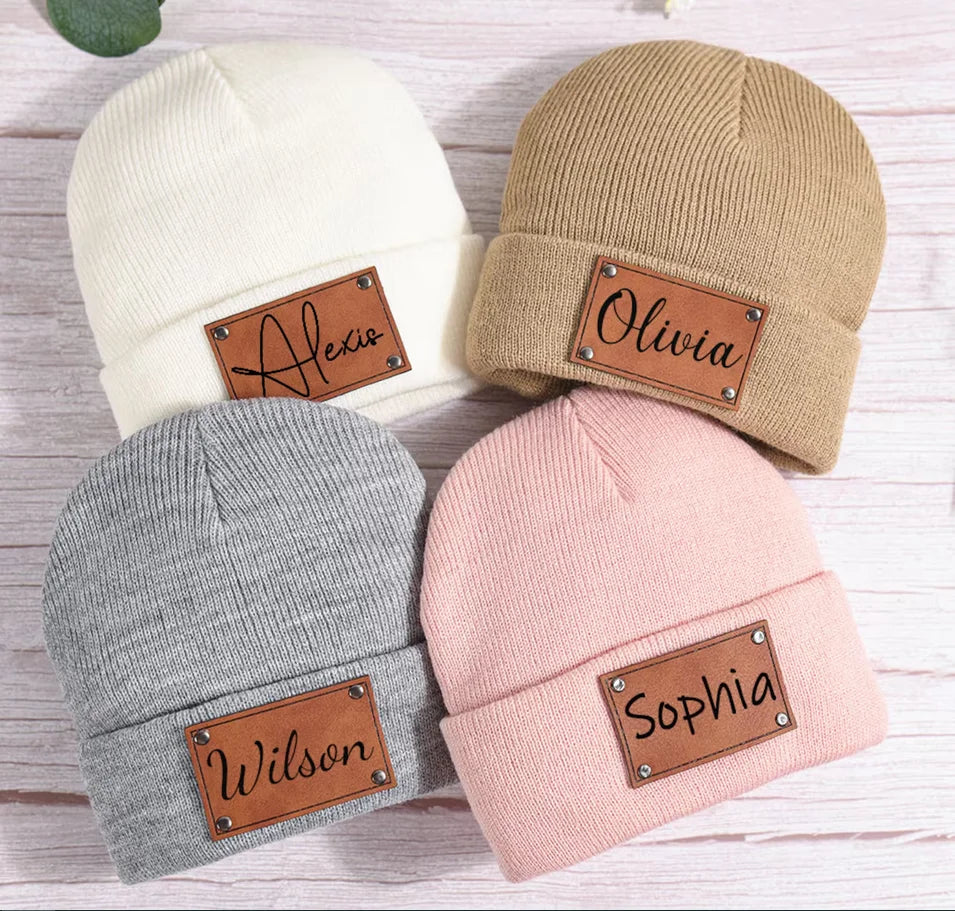 Personalized Unisex Beanie Hat | Custom Font for Unique Style