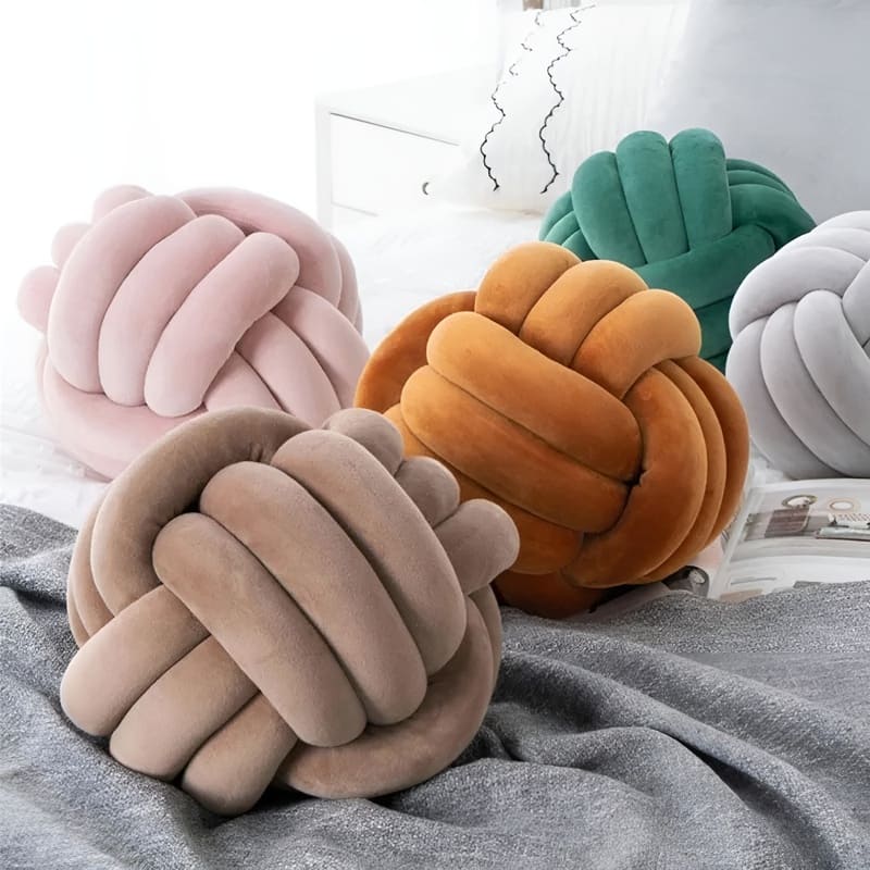Knotted Baby Cushion | Soft, Stylish, and Easy to Clean