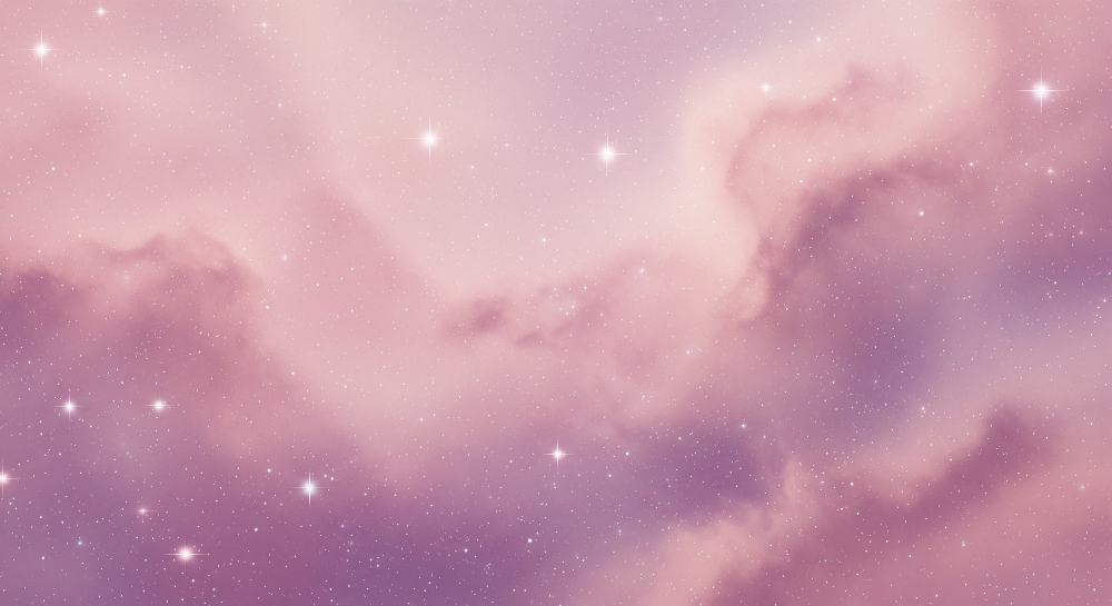 Pastel Starry Sky Wall Mural