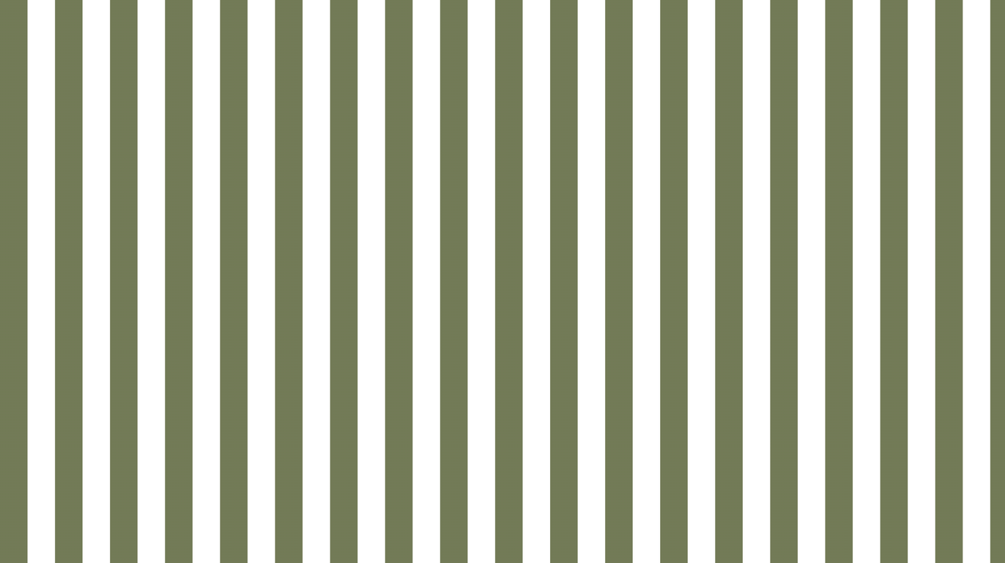 Flat artwork preview of the Kids-Mundo sage green and white stripe wall mural design.