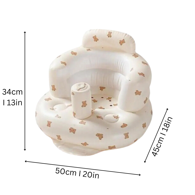 Comfortable Baby Chair with Spinal Support | Portable Design for Travel Convenience