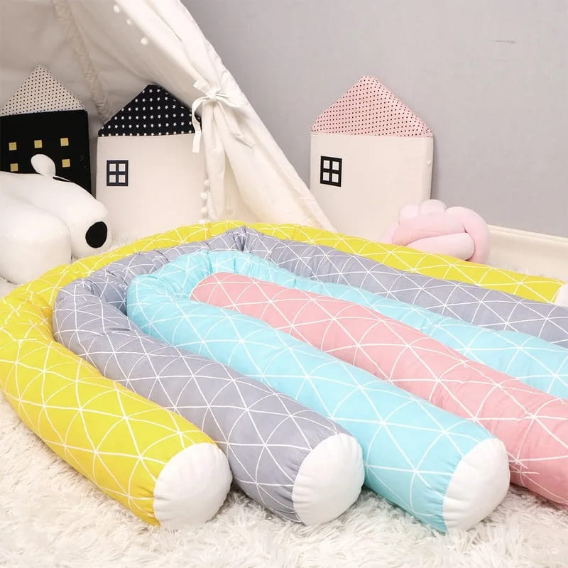 Baby Bed Bumper | Soft, Stylish, and Safe Design