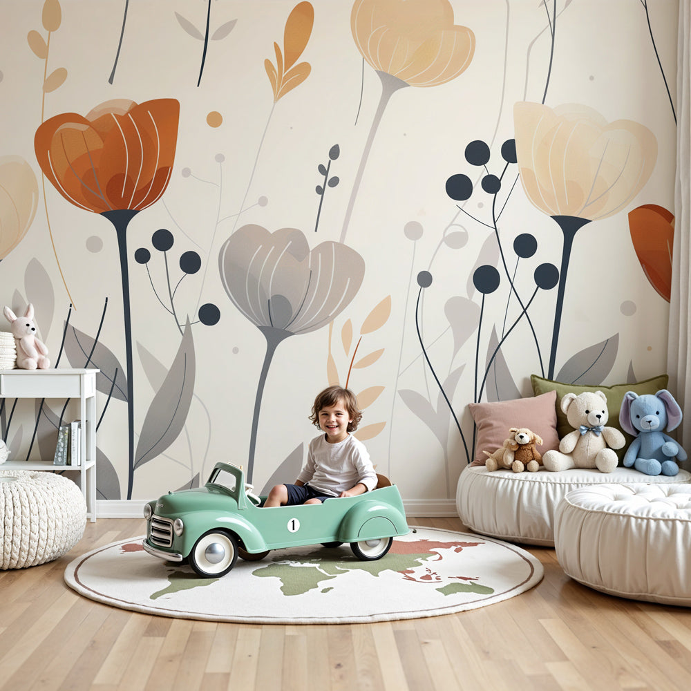 Nursery Mural Wallpaper