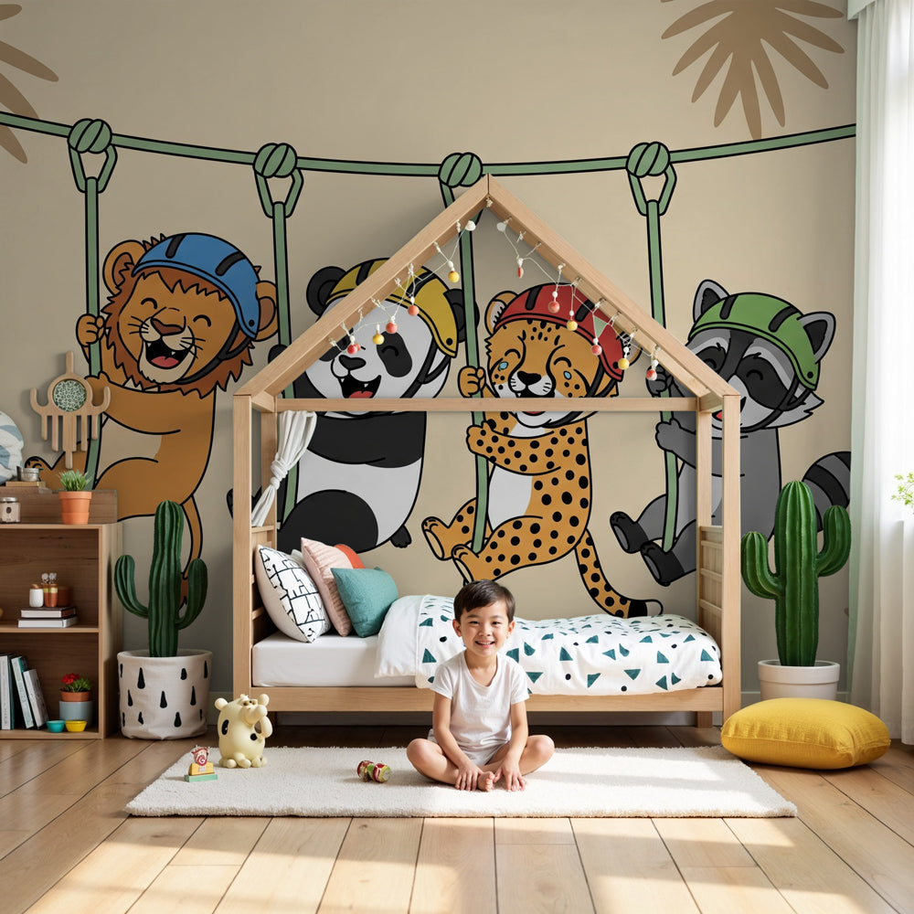 Safari Mural Wallpaper