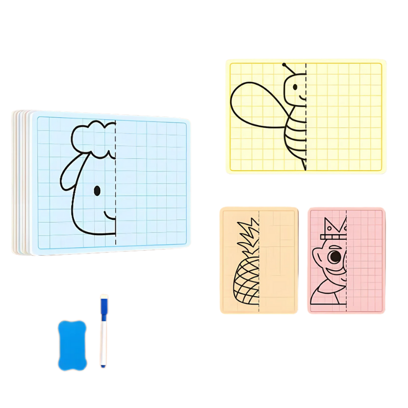 Creative Drawing Set for Kids | Develops Fine Motor Skills and Imagination