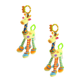 Teething Ring and Sensory Rattle | Soothes Teething Discomfort and Stimulates Development
