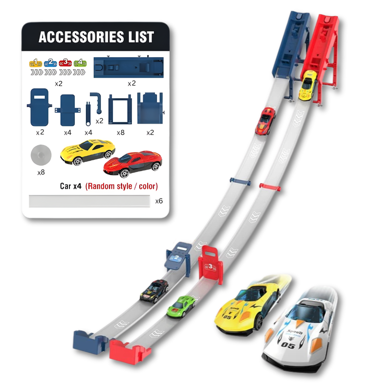 Ejector Race Track Set | Dual Racing Modes for Endless Fun