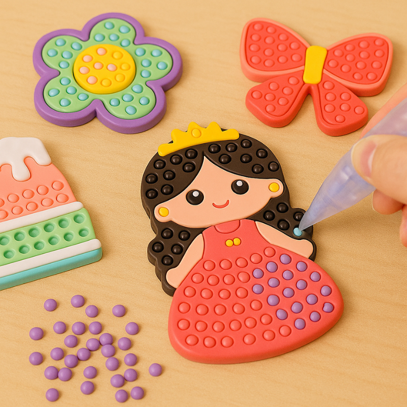 Gem Art Kit for Kids | Sparkling Creativity and Fine Motor Skills