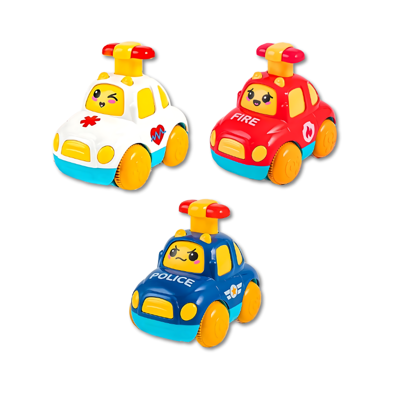 Interactive Push Car Toy | Enhances Motor Skills and Creativity