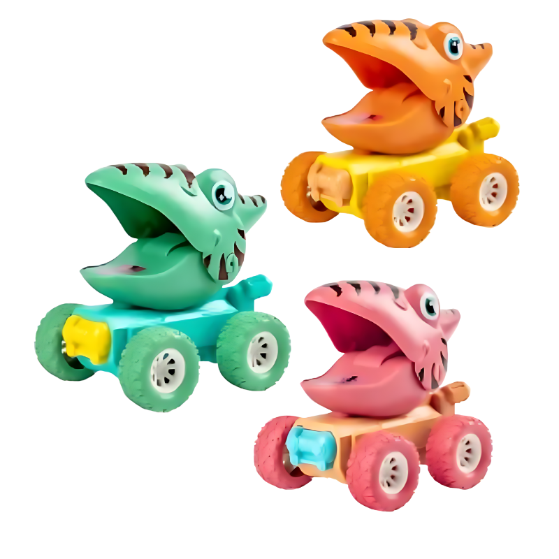 Dinosaur Push Cars for Kids | Fun Motor Skills Development