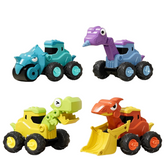 Dinosaur Push-Button Vehicles | Safe, Durable, Imaginative Play