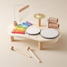 Wooden Musical Toy Set | Engaging Sound Exploration for Toddlers