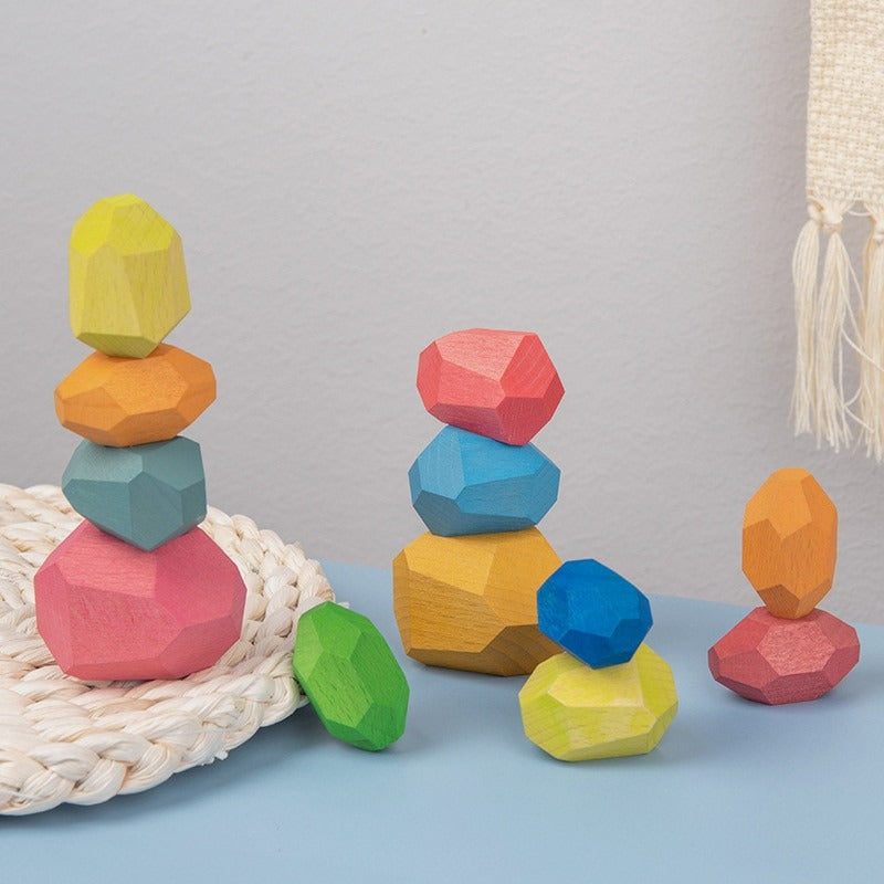 Wooden Montessori Block Set | Stimulate Motor Skills and Creativity
