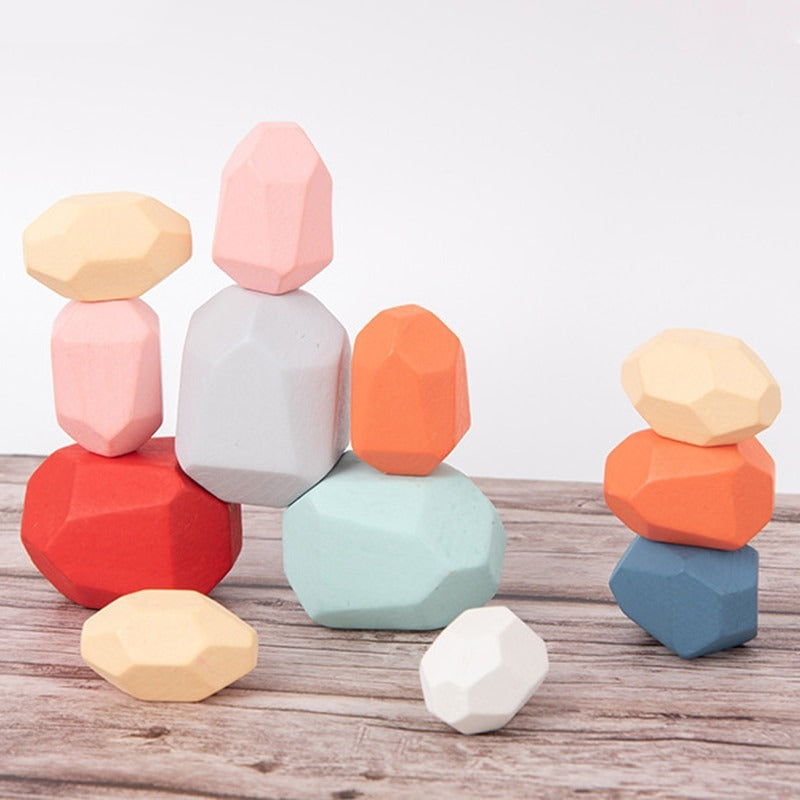 Wooden Montessori Block Set | Stimulate Motor Skills and Creativity