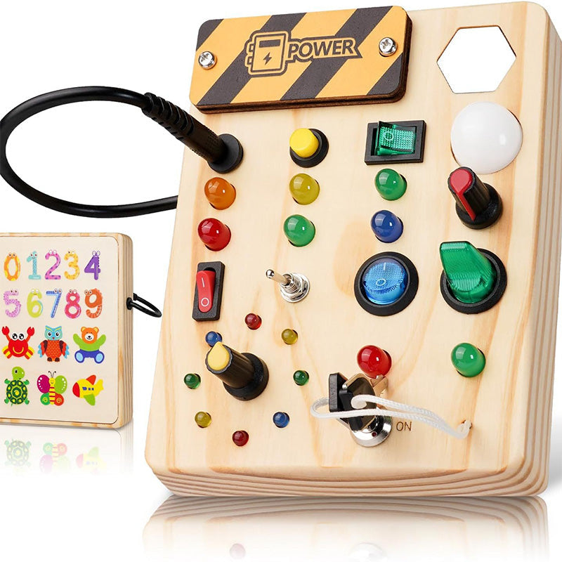 Toddler Learning Development Panel | Interactive Motor Skills Toy