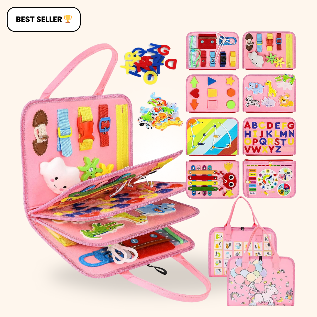 Montessori Busy Board | Engaging Educational Play for Kids