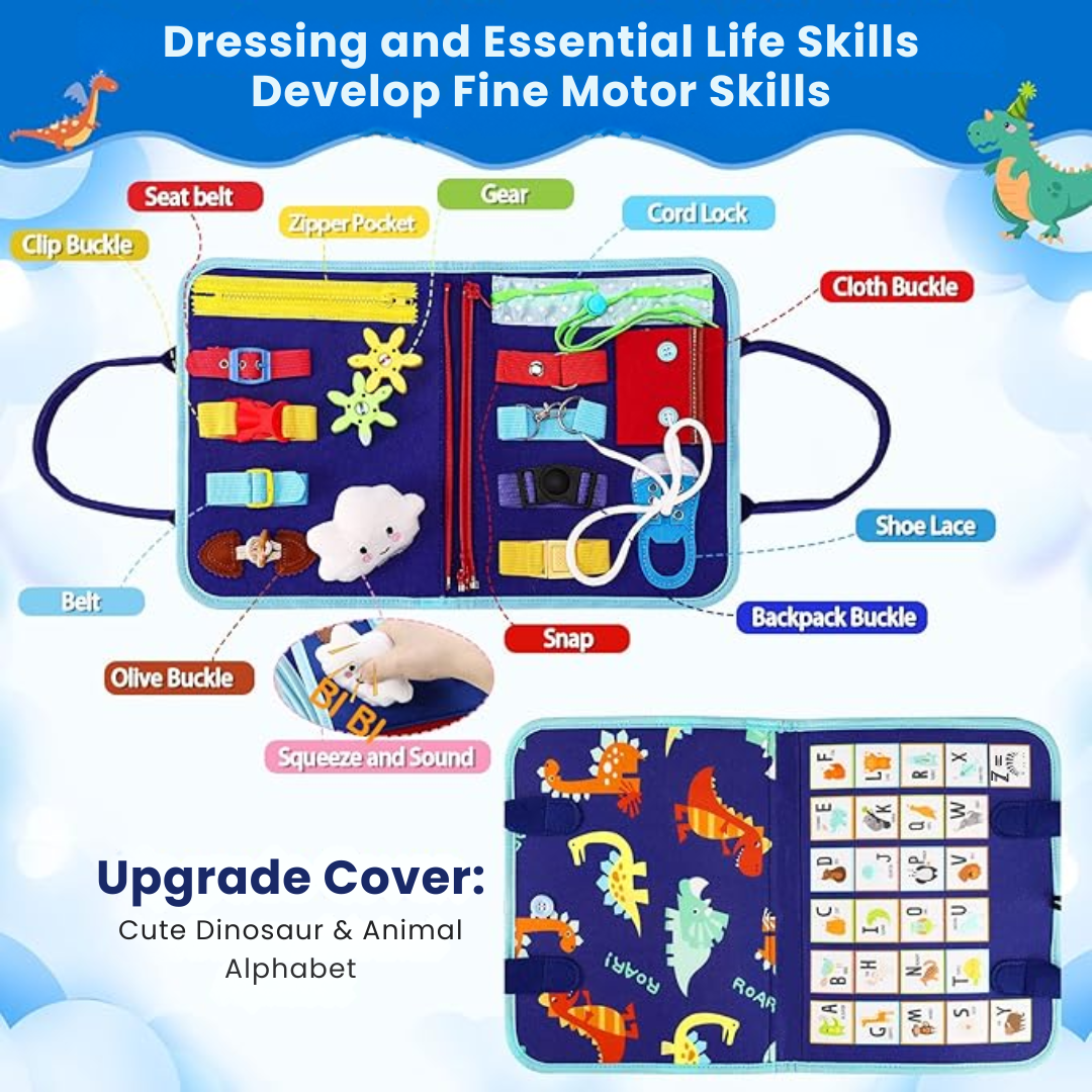 Montessori Busy Board | Engaging Educational Play for Kids