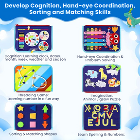 Montessori Busy Board | Engaging Educational Play for Kids