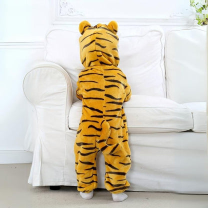 Animal-Themed Baby Romper | Soft, Comfortable, Easy Diaper Changes