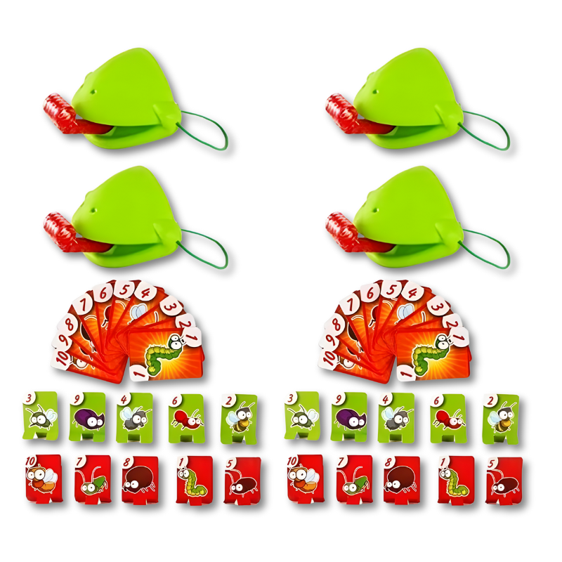 Chameleon Tongue Game | Fun Family Party Challenge