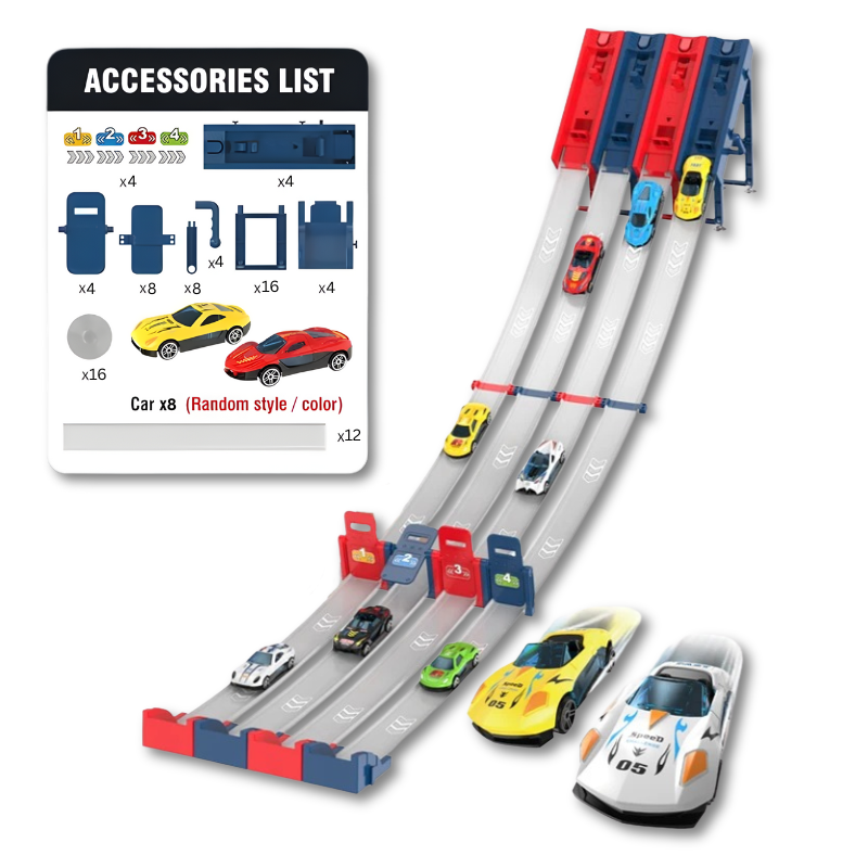 Ejector Race Track Set | Dual Racing Modes for Endless Fun