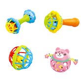 Musical Rattle Toy Set | Safe Teething Companion for Babies