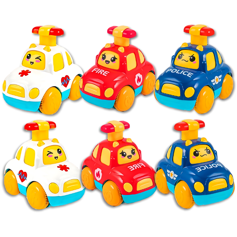 Interactive Push Car Toy | Enhances Motor Skills and Creativity