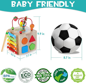 Activity Cube for Toddlers | 8 Educational Games for Fun