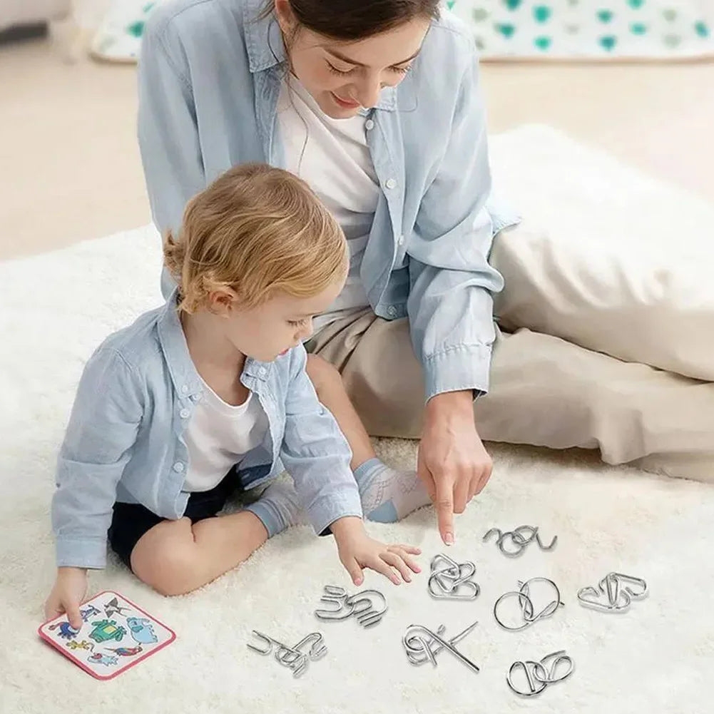 Metal Advent Calendar Puzzles | 24-Day Fun Countdown Challenge