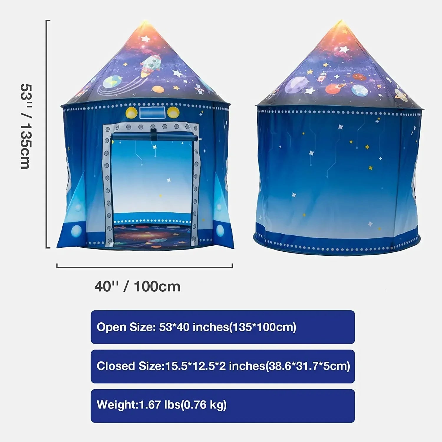 Pop-Up Tent Playhouse | Encourages Imaginative Play and Exploration