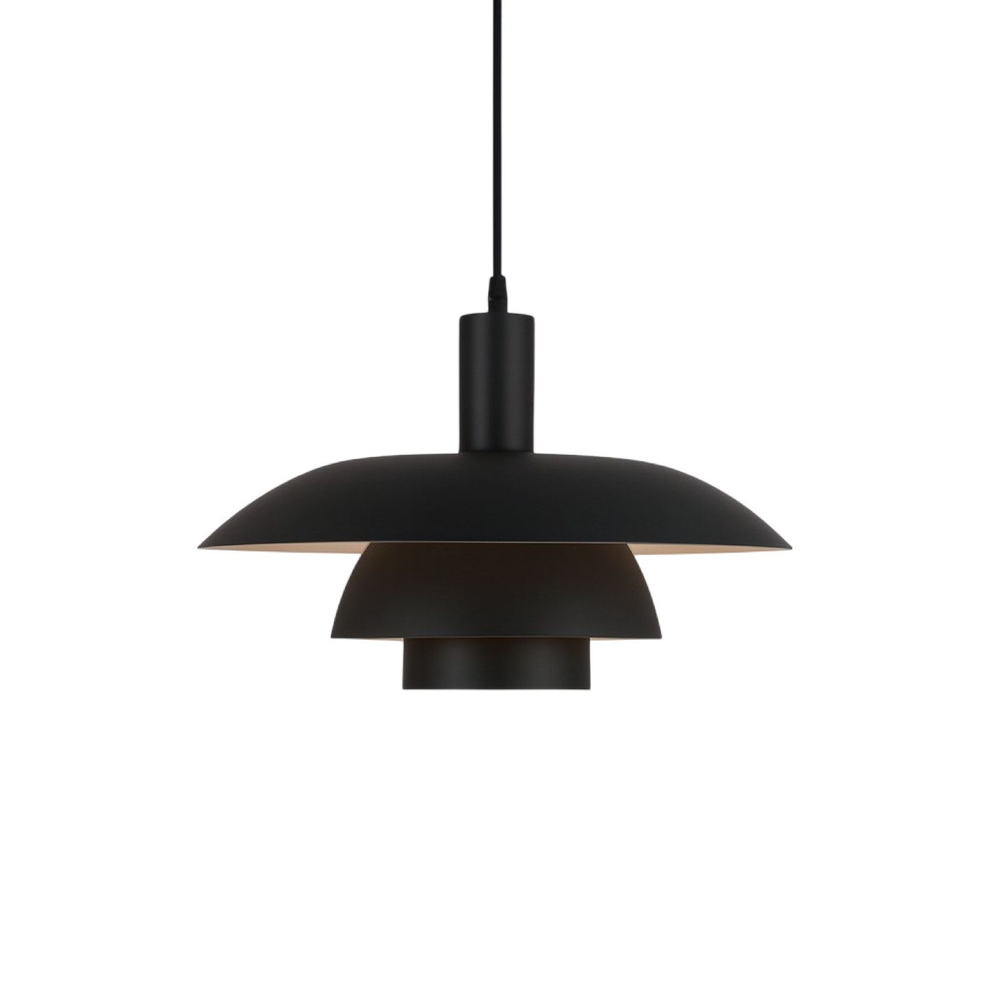 Danish Pendant Light | Scandinavian Elegance with LED Glow