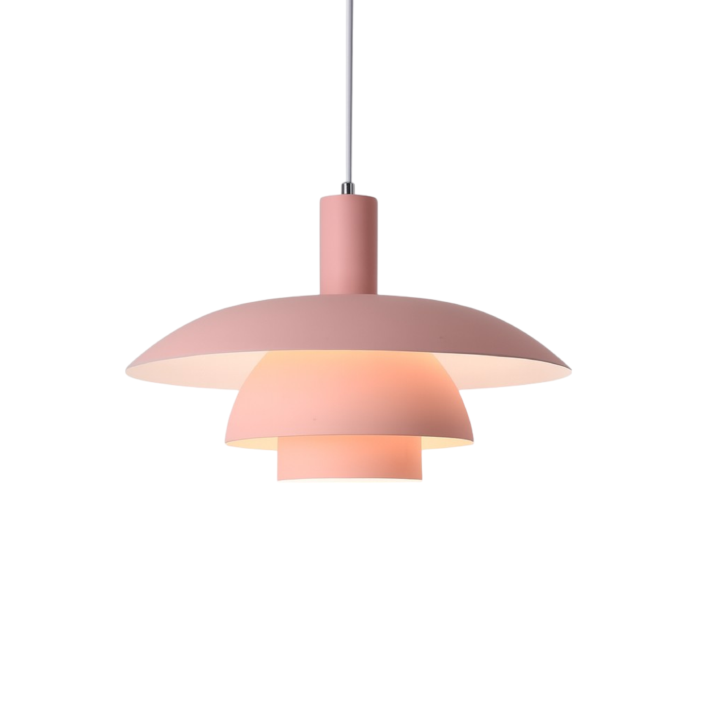Danish Pendant Light | Scandinavian Elegance with LED Glow
