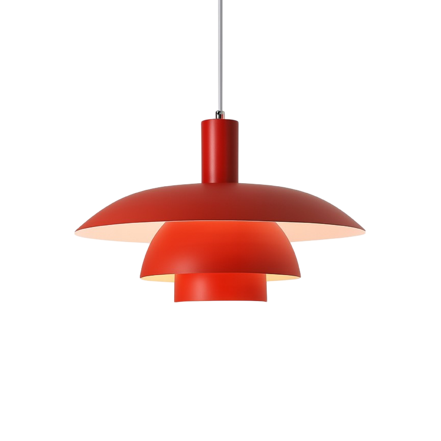 Danish Pendant Light | Scandinavian Elegance with LED Glow