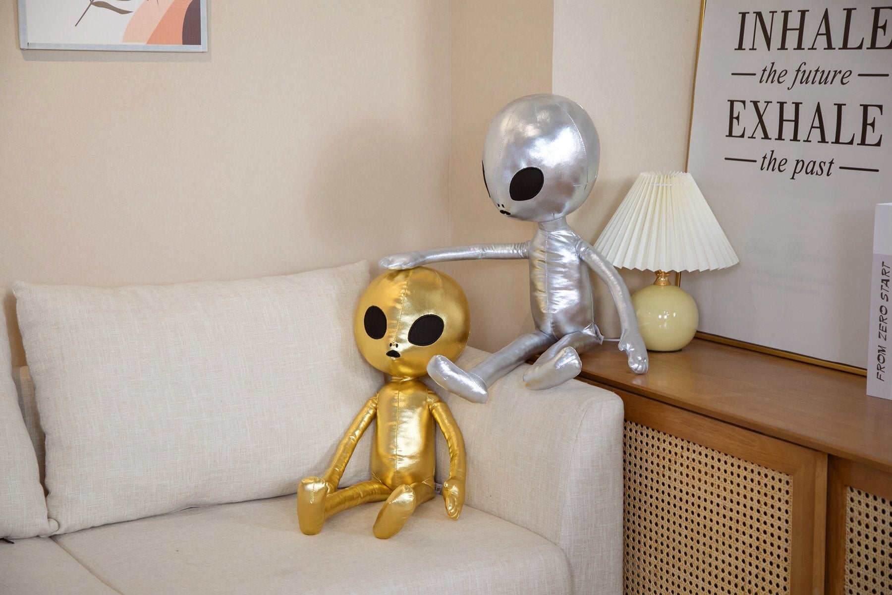 Alien Plush Backpack Toy | Soft, Cuddly Companion for Kids