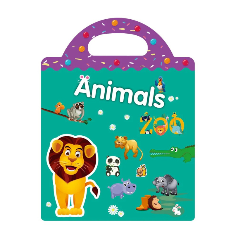 Reusable Sticker Book for Kids | Mess-Free Fun with Animal Themes