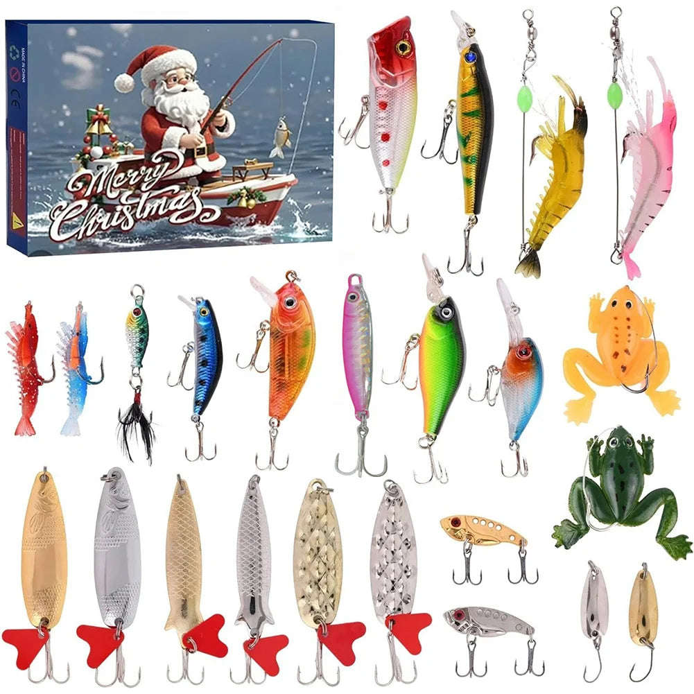 Fishing Advent Calendar | 24 Unique Lures for Anglers