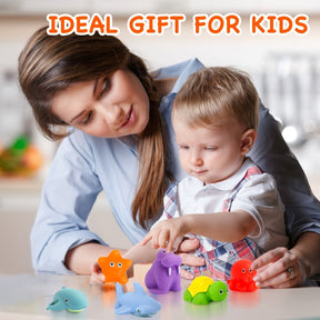 Floating Bath Toys for Toddlers | Safe, Colorful Animal Set
