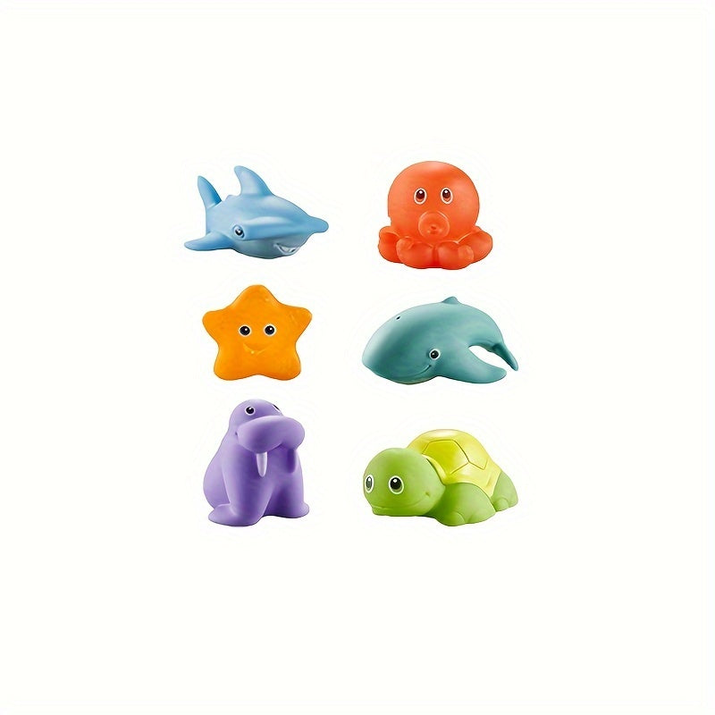 Floating Bath Toys for Toddlers | Safe, Colorful Animal Set