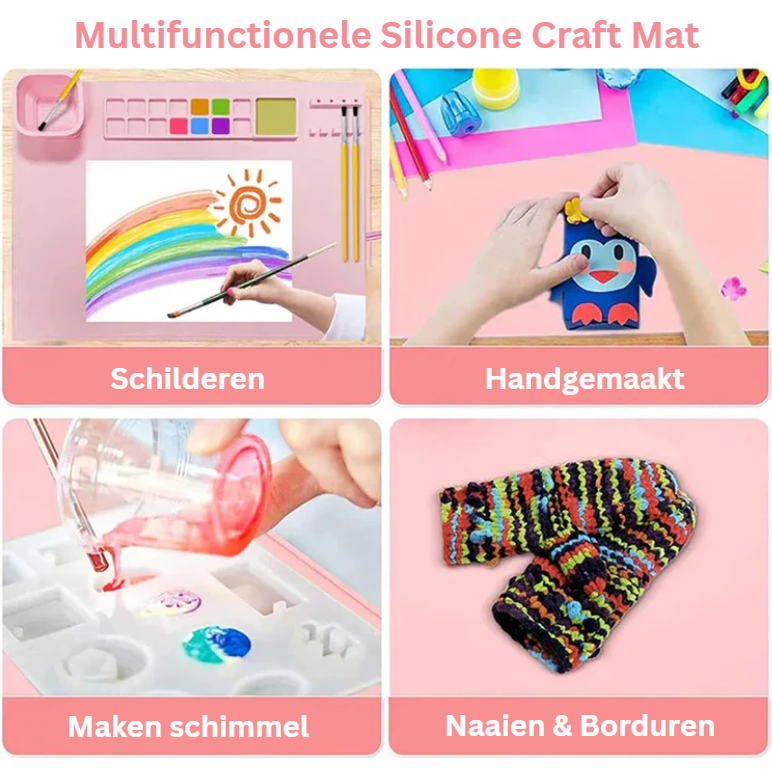 Silicone Drawing Mat for Kids | Creative and Mess-Free Fun