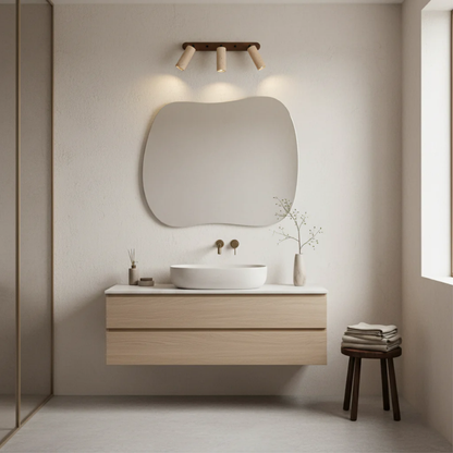 Travertine Wall Lamp | Adjustable LED Light Direction