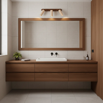 Travertine Wall Lamp | Adjustable LED Light Direction