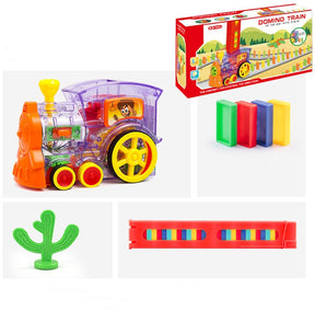 Automatic Domino Train Set | Fun and Safe Learning Toy