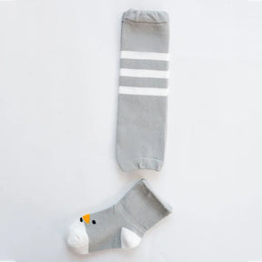 Baby Leg Warmers | Colorful Cartoon Designs for Comfort
