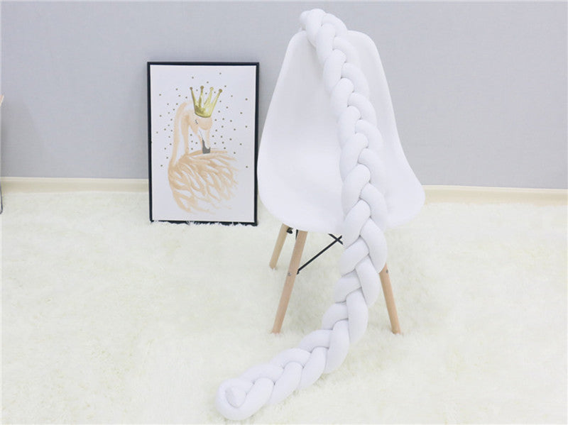 Cotton Blend Baby Bumper | Breathable, Safe, and Stylish Design